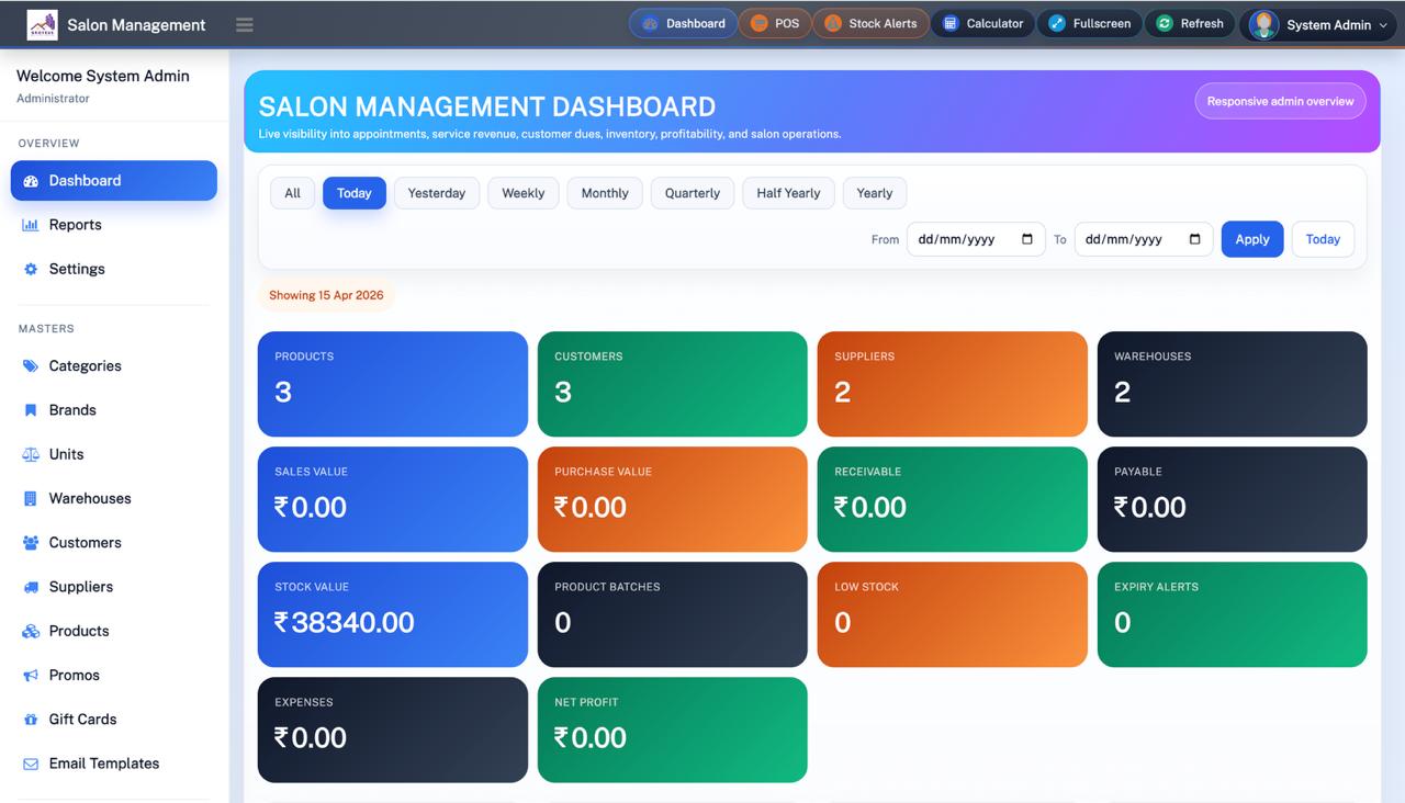 Salon Management System