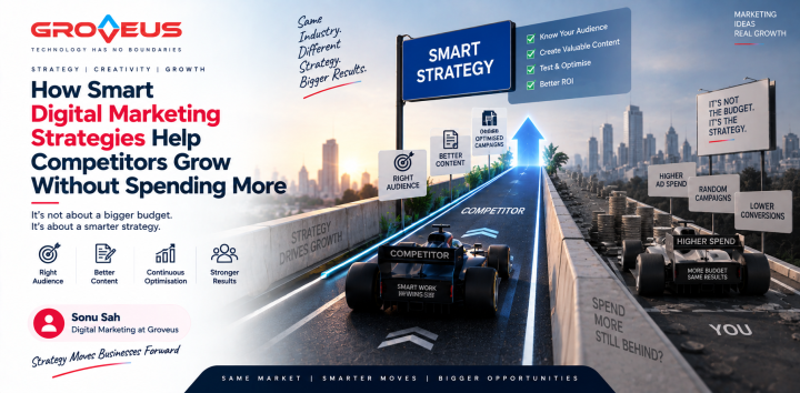 How Smart Digital Marketing Strategies Help Competitors Grow Without Spending More