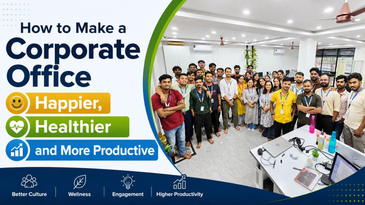 How to Make a Corporate Office Happier, Healthier and More Productive