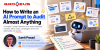 How to Write an AI Prompt to Audit Almost Anything